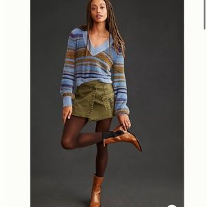 Anthropologie Pilcro mini skirt